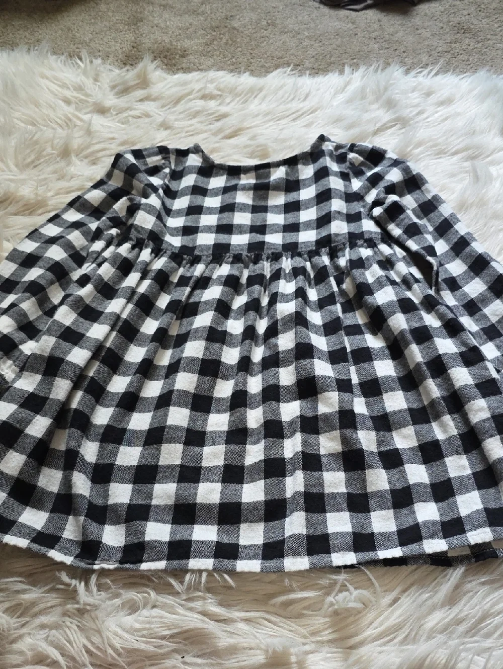 Jumping Beans Flannel Dress- 5T